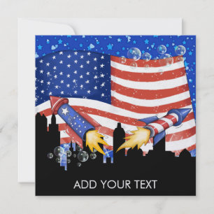 Patriotic - SRF Invitation