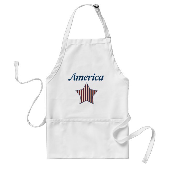 Patriotic Star Apron (Front)