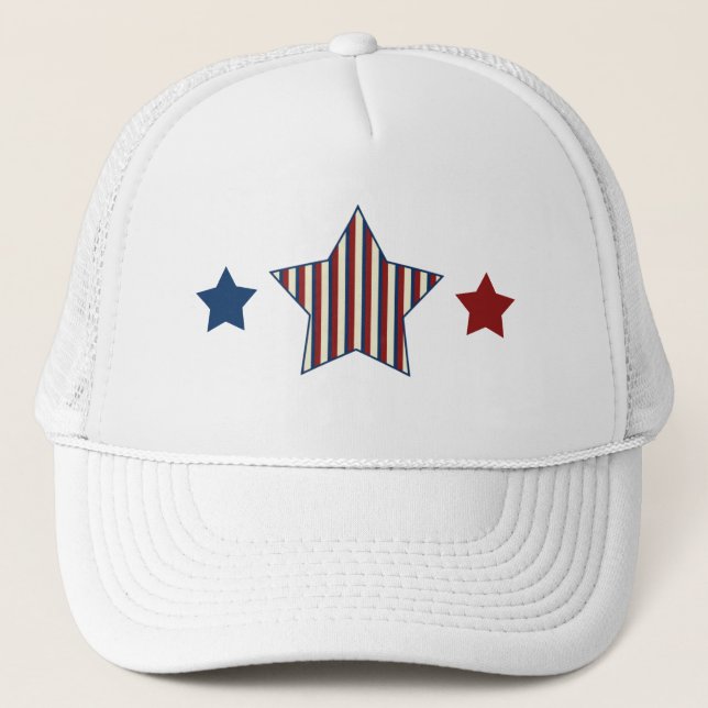 Patriotic Star Hat (Front)