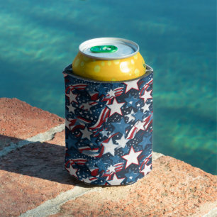 Patriotic Stars Can Cooler