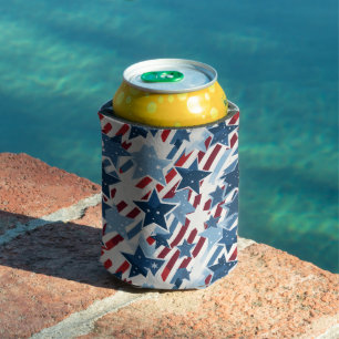 Patriotic Stars Can Cooler