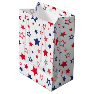 Patriotic Stars Gift Bag