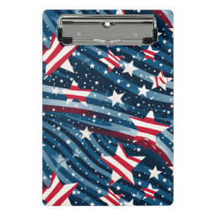 Patriotic Stars  Mini Clipboard