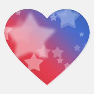 Patriotic Stars Stickers
