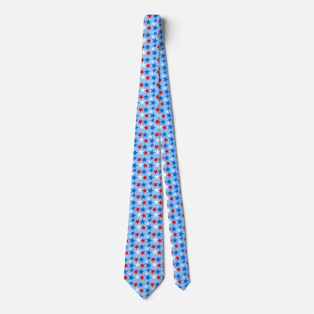 Patriotic Stars Tie (Front)