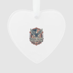Patriotic State Pride Series Vector Graphic Tee (2 Ornament