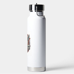 Patriotic State Pride Series Vector Graphic Tee (2 Water Bottle