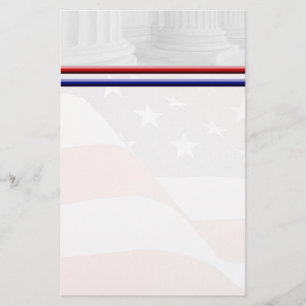 Patriotic Stationary Stationery