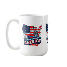Patriotic Statue of Liberty Flag Designs for USA