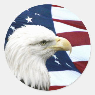 Patriotic sticker