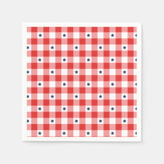 Patriotic Summer Picnic Napkin