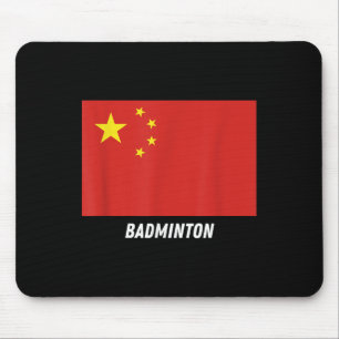 Patriotic Support Badminton China Team Sport China Mouse Mat