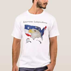Patriotic Symbols of American Independence T-Shirt