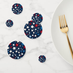 Patriotic Table Confetti