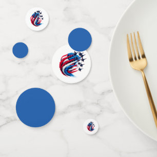 Patriotic Table Confetti