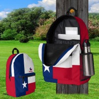 Patriotic Texas Flag Backpack, USA, Texas Bag,