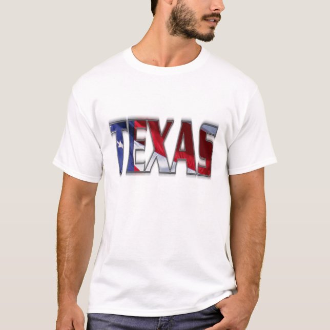 Patriotic Texas T-Shirt (Front)