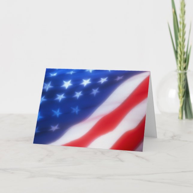 PATRIOTIC THANK YOU CARD (Front)