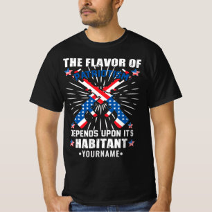 Patriotic The Flavor of Patriotism T-Shirt
