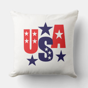 Patriotic Throw Pillow 