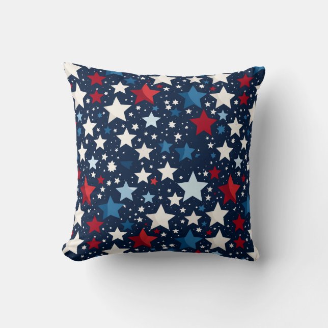 Patriotic Throw Pillow (Front)
