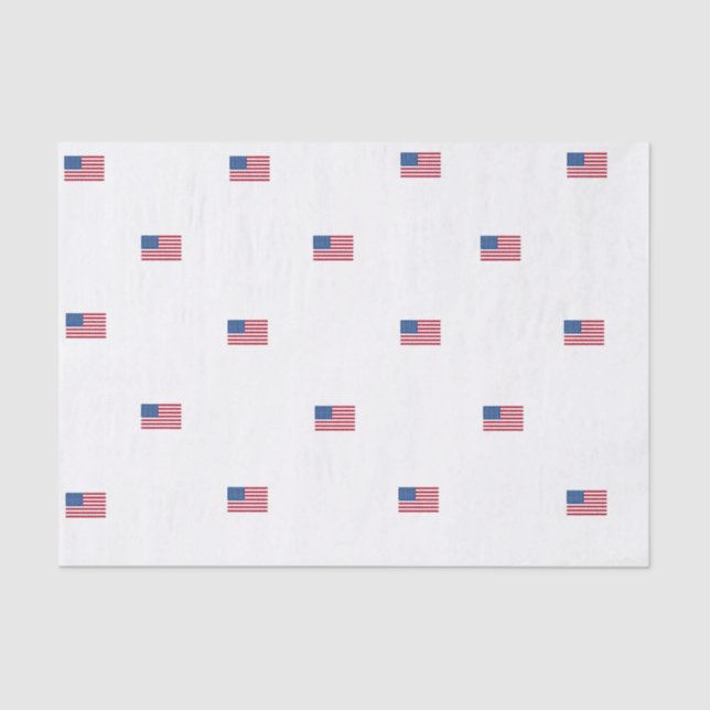 patriotic tissue paper (Front)