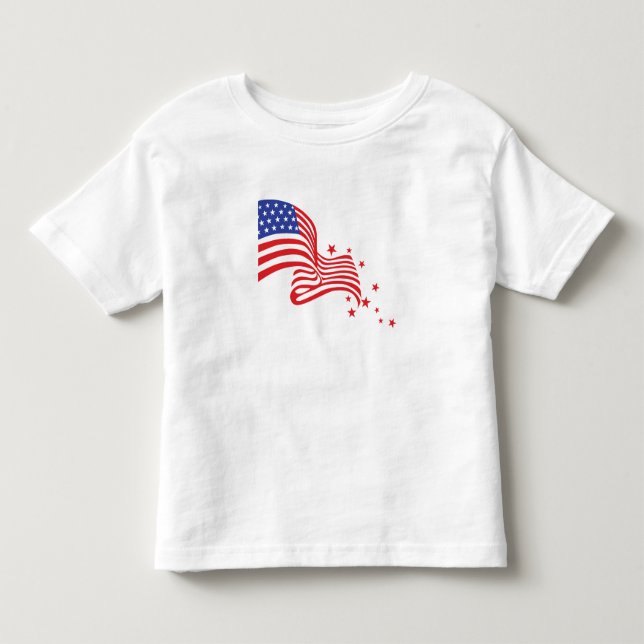 Patriotic Toddler T-Shirt (Front)