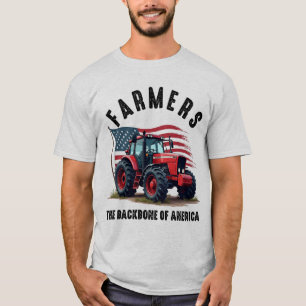Patriotic Tractor Tee – Farmers of America Pride