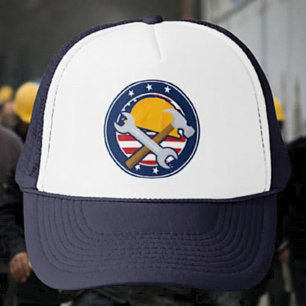 Patriotic Tradesman Trucker Hat