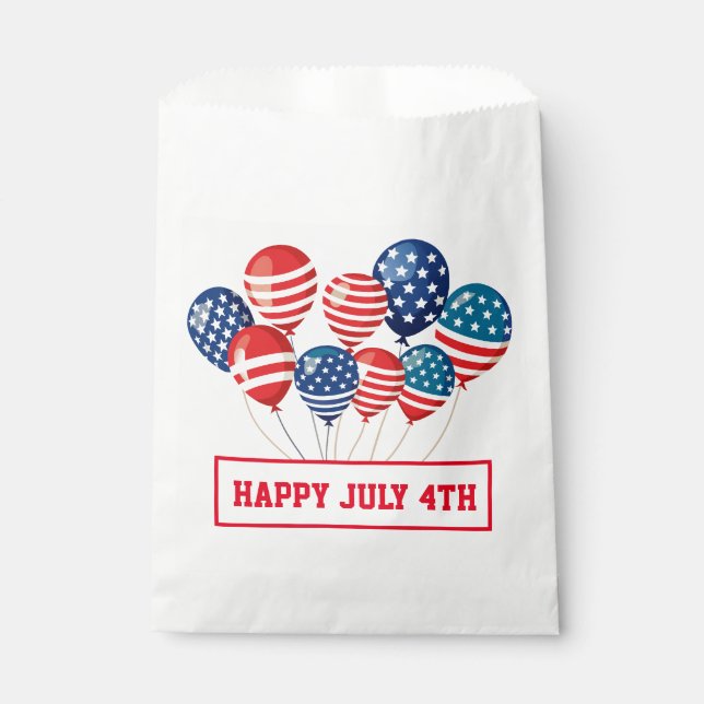 Patriotic Treat Favour Bag (Front)