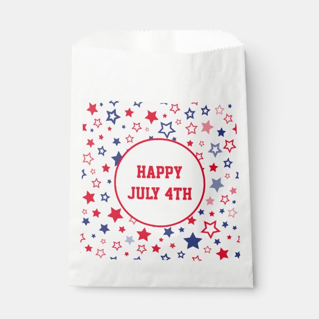 Patriotic Treat Favour Bag (Front)