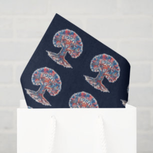 Patriotic Tree for America's 250th anniversary Tissue Paper