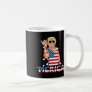 Patriotic Trump 4th Of July America Freedom Indepe Coffee Mug