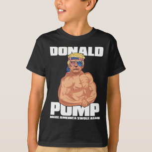 Patriotic Trump Funny July 4th Donald Pump Women G T-Shirt