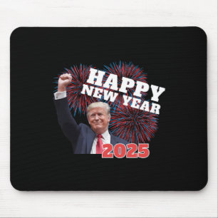 Patriotic Trump Happy New Year 2025 Conservative D Mouse Mat