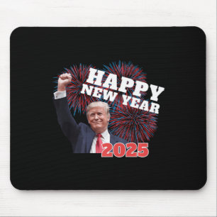 Patriotic Trump Happy New Year 2025 Conservative D Mouse Mat