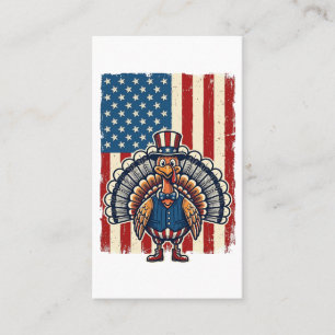 Patriotic Turkey Flag Vintage Engraving Shirt Desi Business Card