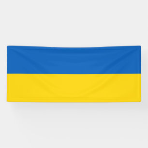 Patriotic Ukraine Flag Banner