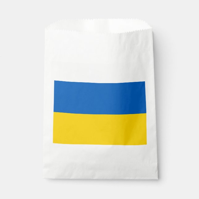 Patriotic Ukraine Flag Favour Bag (Front)