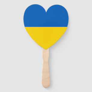 Patriotic Ukraine Flag Hand Fan