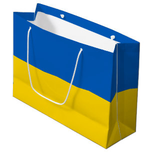 Patriotic Ukraine Flag Large Gift Bag