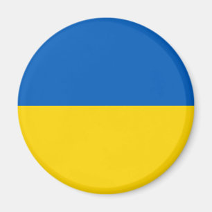 Patriotic Ukraine Flag Magnet