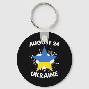 Patriotic Ukraine Pride Independence Day 2022 Ukra Key Ring