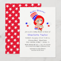 Patriotic Uncle Sam American Baby Shower
