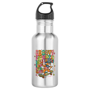 Patriotic Uncle Sam Cat Retro Typography T-Shirt ( 532 Ml Water Bottle