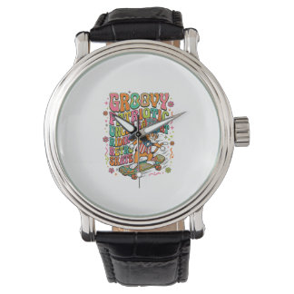 Patriotic Uncle Sam Cat Retro Typography T-Shirt ( Watch