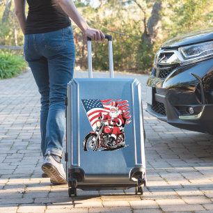 Patriotic Uncle Sam Motorcycle