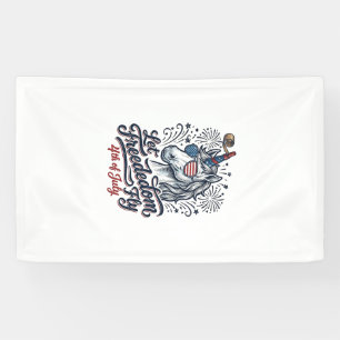 Patriotic Unicorn 4th of July Freedom Fly Shirt_1 Banner