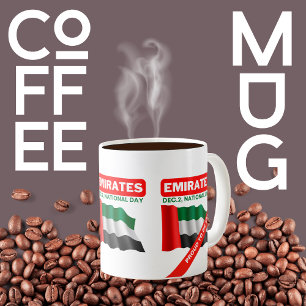 Patriotic United Arab Emirates Flag Coffee Mug