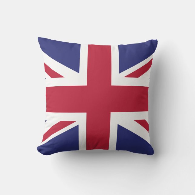 Patriotic United Kingdom Flag Cushion (Front)